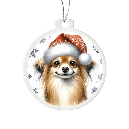 Christmas Dog - Russian Toy - Acrylic Ornament