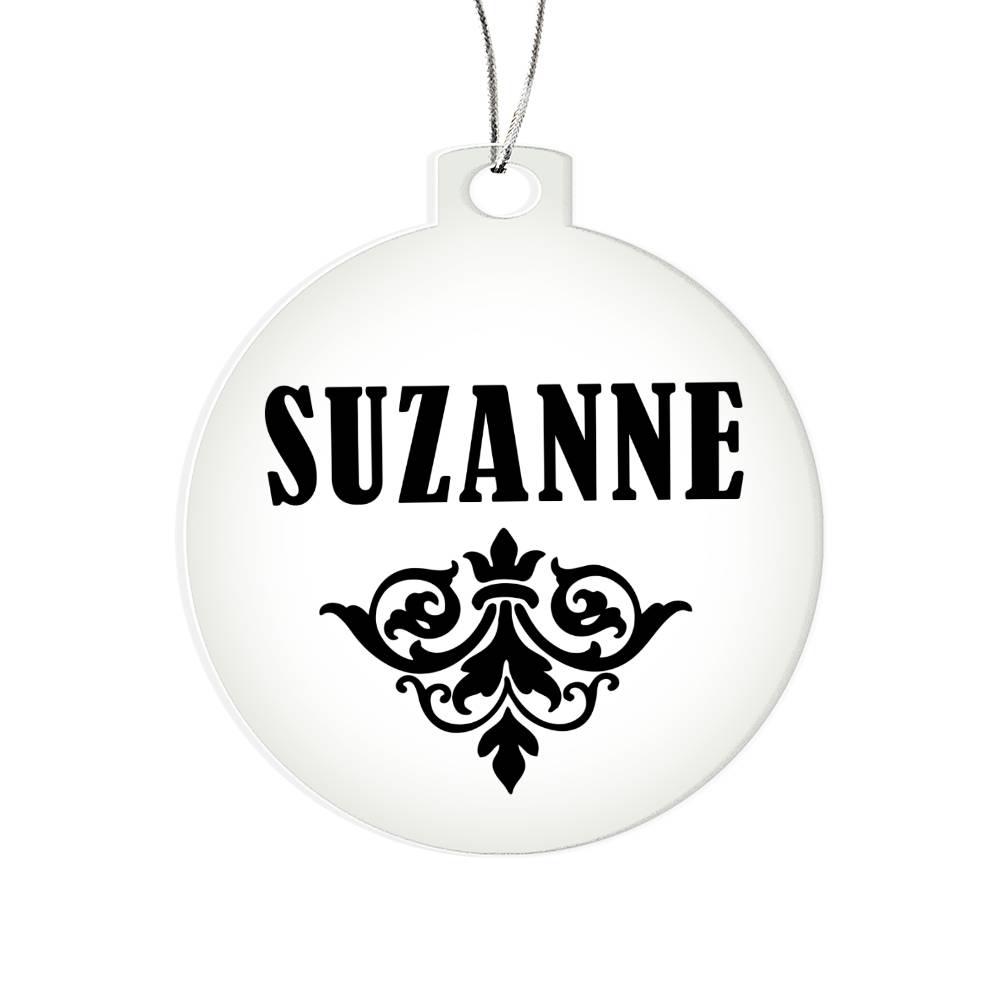 Suzanne v01 - Acrylic Ornament