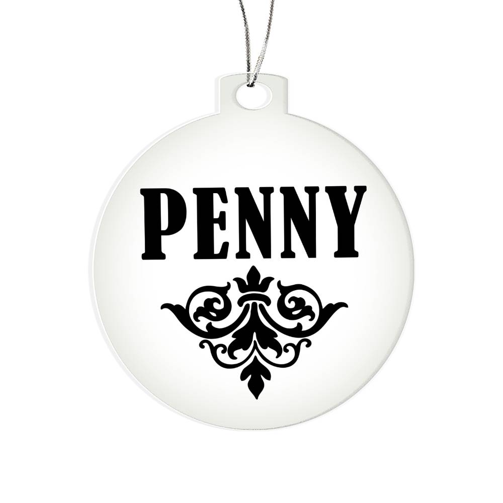 Penny v01 - Acrylic Ornament