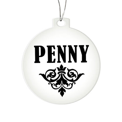 Penny v01 - Acrylic Ornament