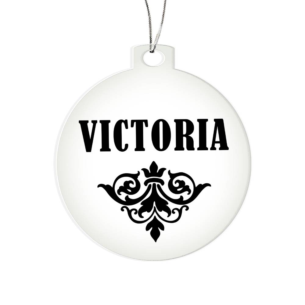Victoria v01 - Acrylic Ornament