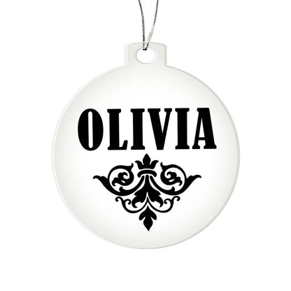 Olivia v01 - Acrylic Ornament