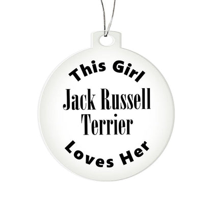 Jack Russell Terrier - Acrylic Ornament