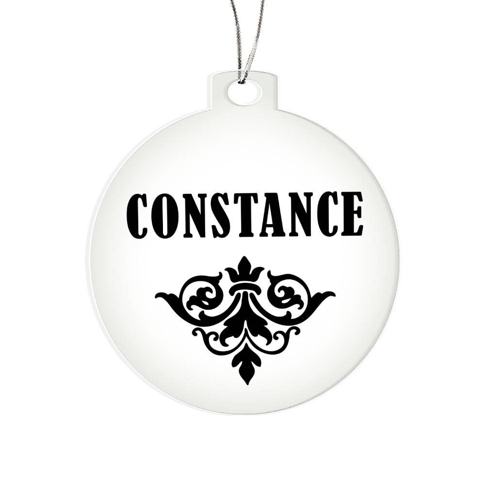Constance v01 - Acrylic Ornament