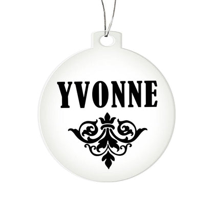 Yvonne v01 - Acrylic Ornament