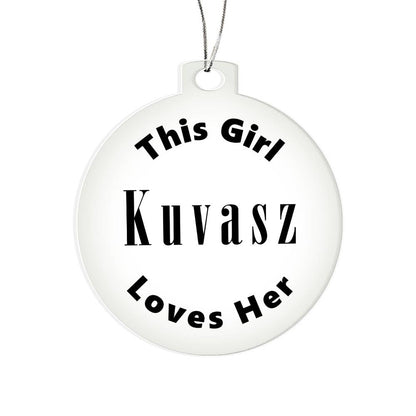 Kuvasz - Acrylic Ornament