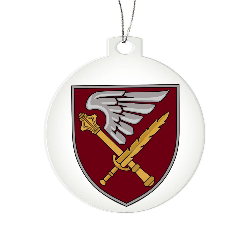 7th Air Assault Corps (Ukraine) - Acrylic Ornament