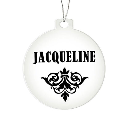 Jacqueline v01 - Acrylic Ornament