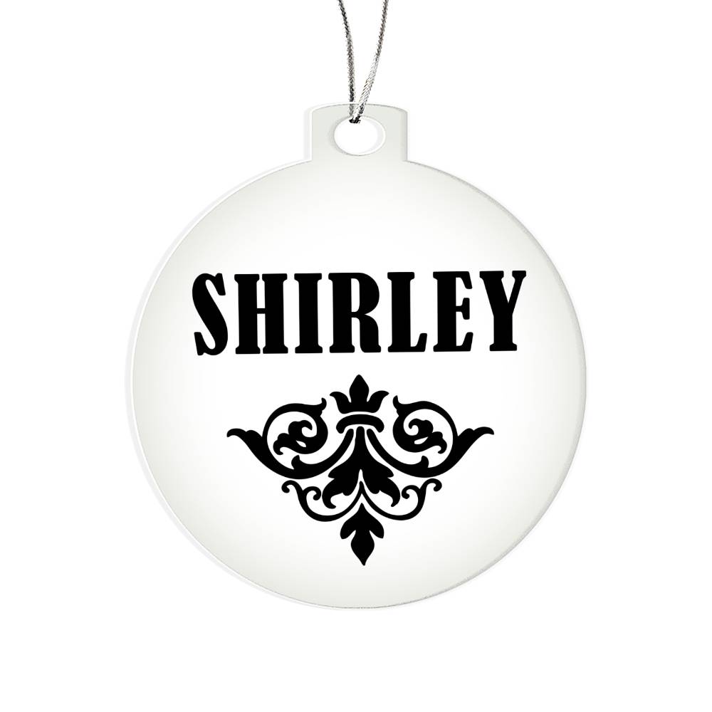 Shirley v01 - Acrylic Ornament