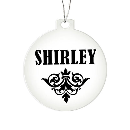 Shirley v01 - Acrylic Ornament