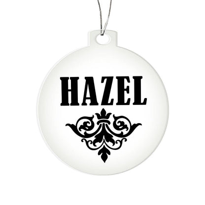 Hazel v01 - Acrylic Ornament