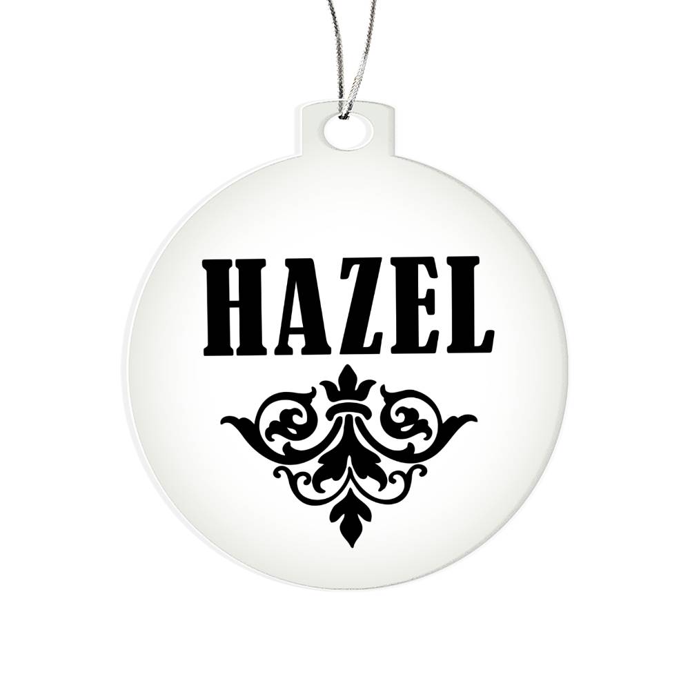 Hazel v01 - Acrylic Ornament