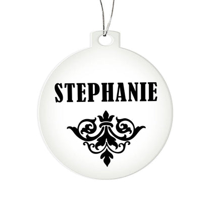 Stephanie v01 - Acrylic Ornament