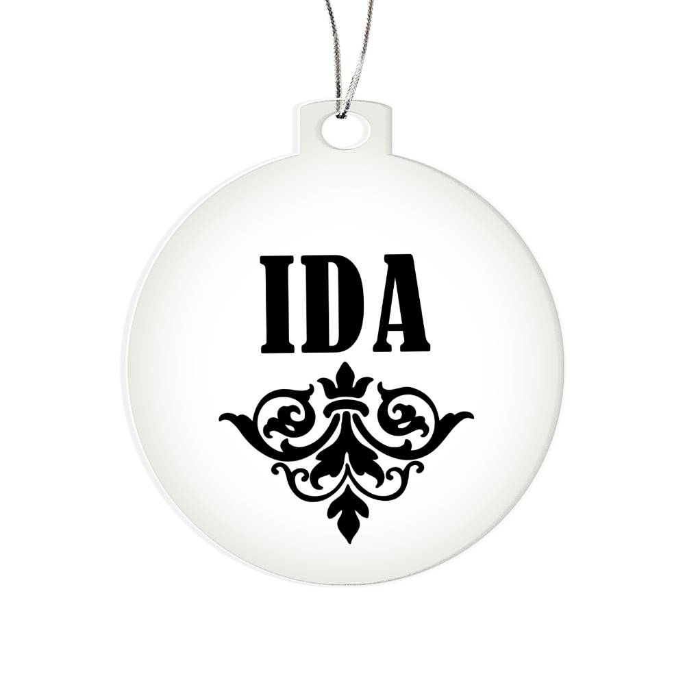 Ida v01 - Acrylic Ornament