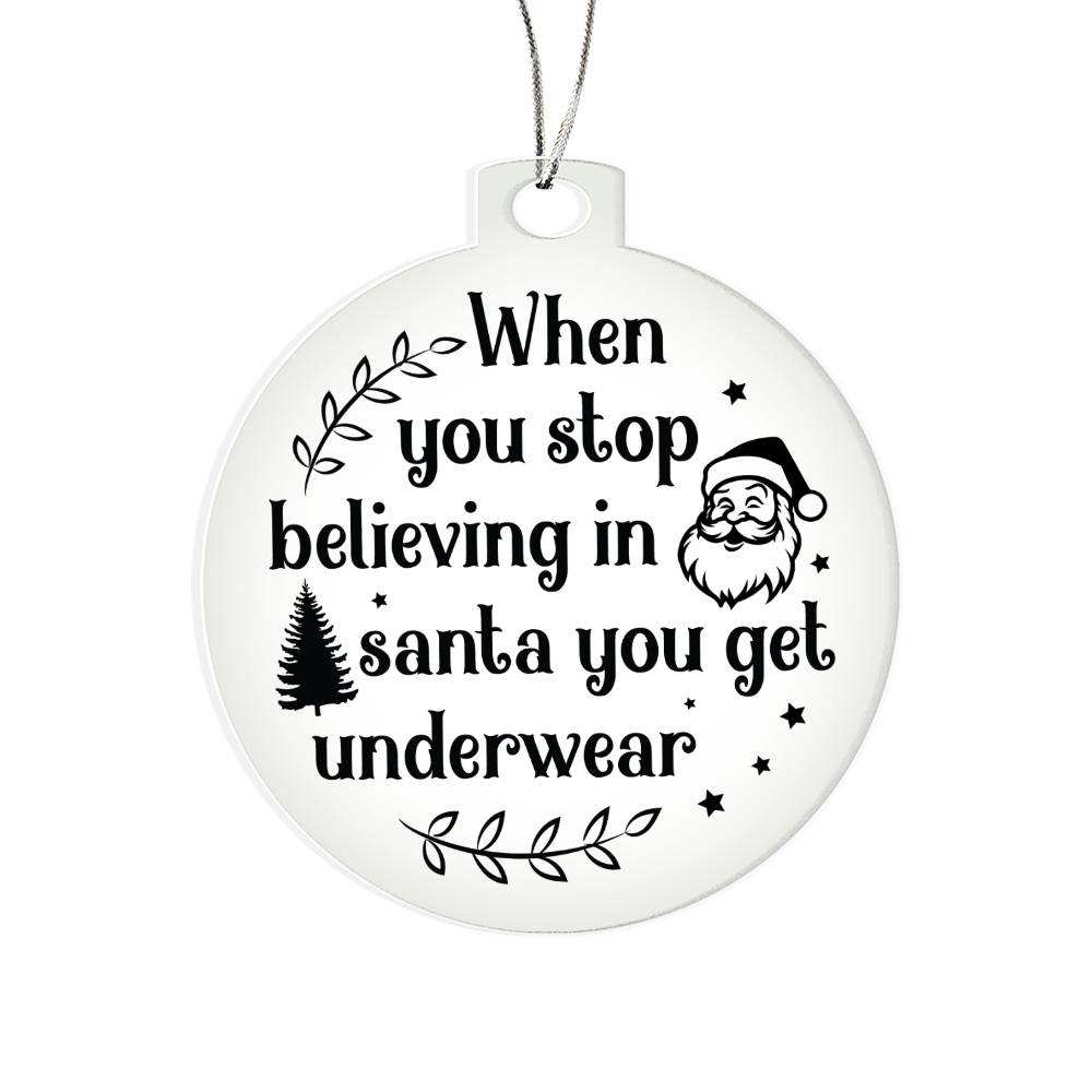 Family Christmas 019 - Acrylic Ornament