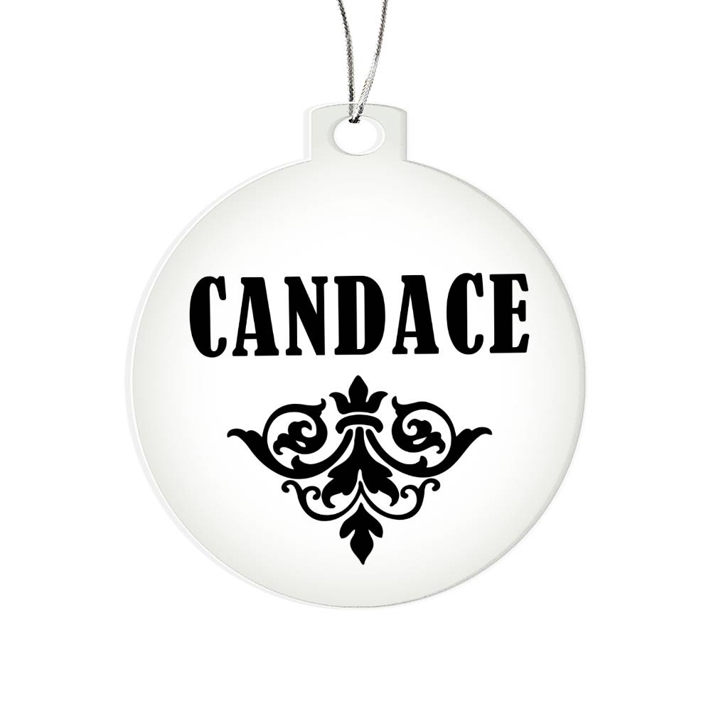 Candace v01 - Acrylic Ornament