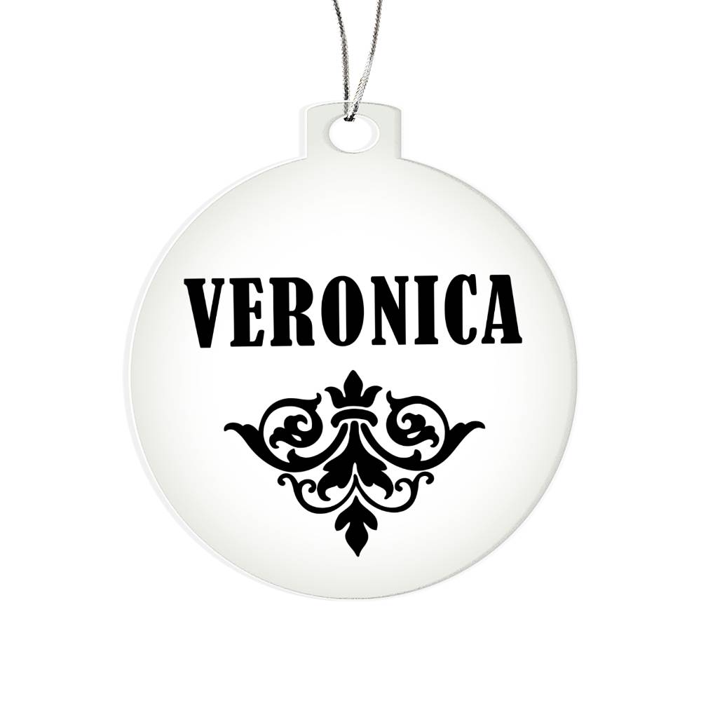 Veronica v01 - Acrylic Ornament