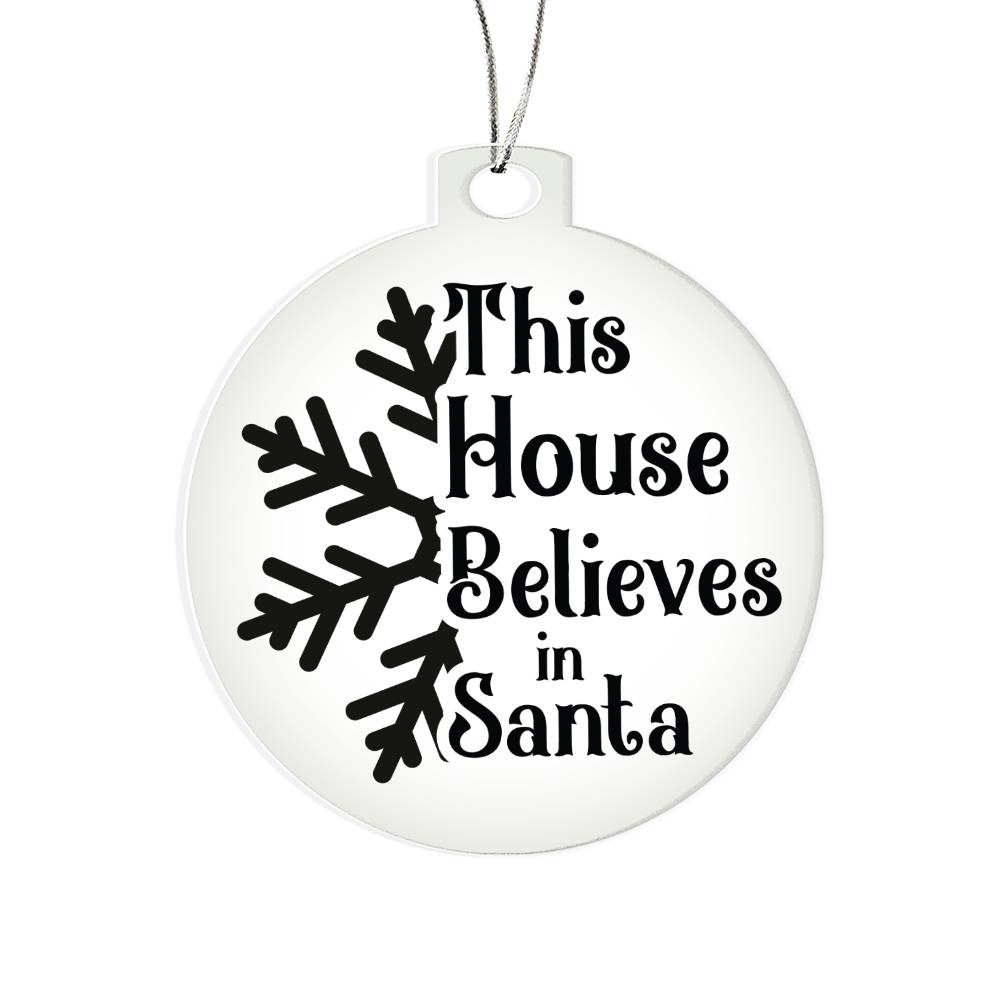 Family Christmas 015 - Acrylic Ornament