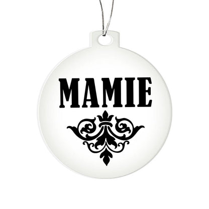 Mamie v01 - Acrylic Ornament