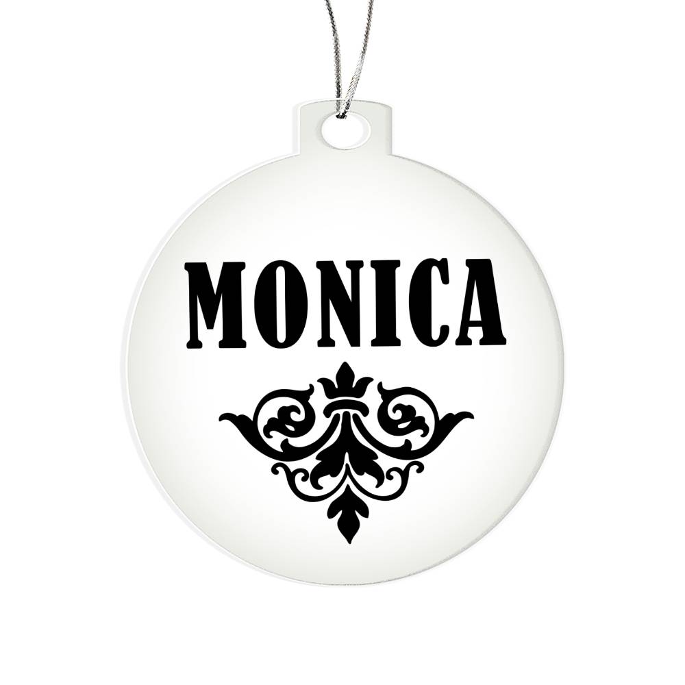Monica v01 - Acrylic Ornament