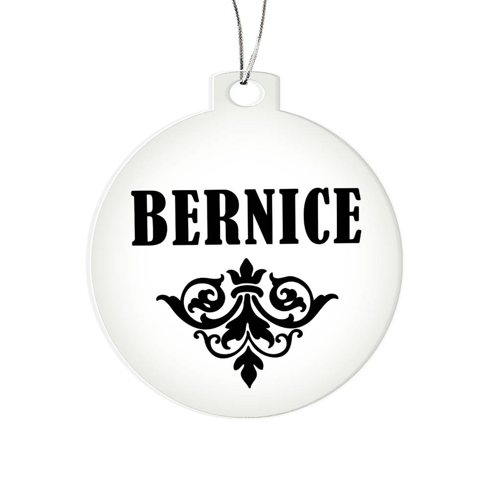 Bernice v01 - Acrylic Ornament