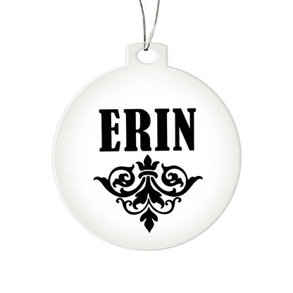 Erin v01 - Acrylic Ornament