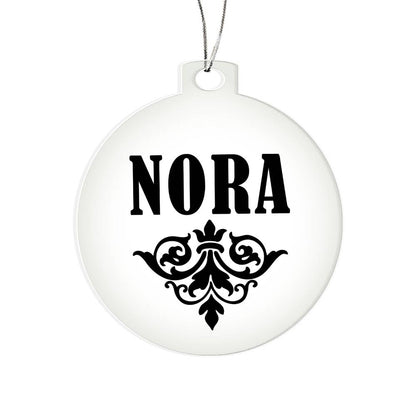Nora v01 - Acrylic Ornament