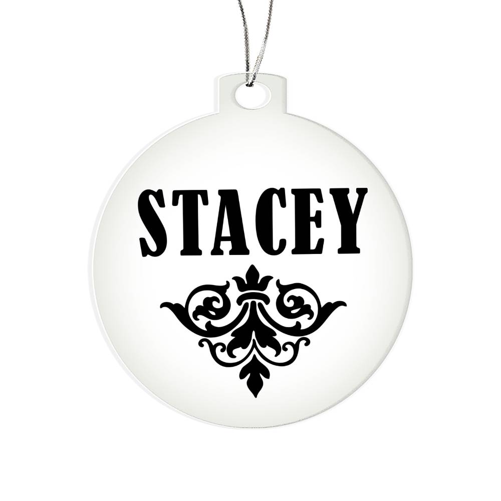 Stacey v01 - Acrylic Ornament