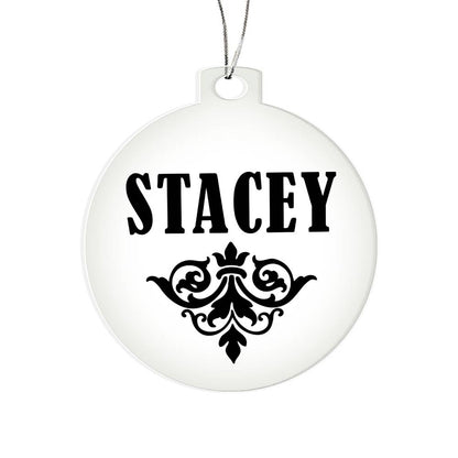 Stacey v01 - Acrylic Ornament