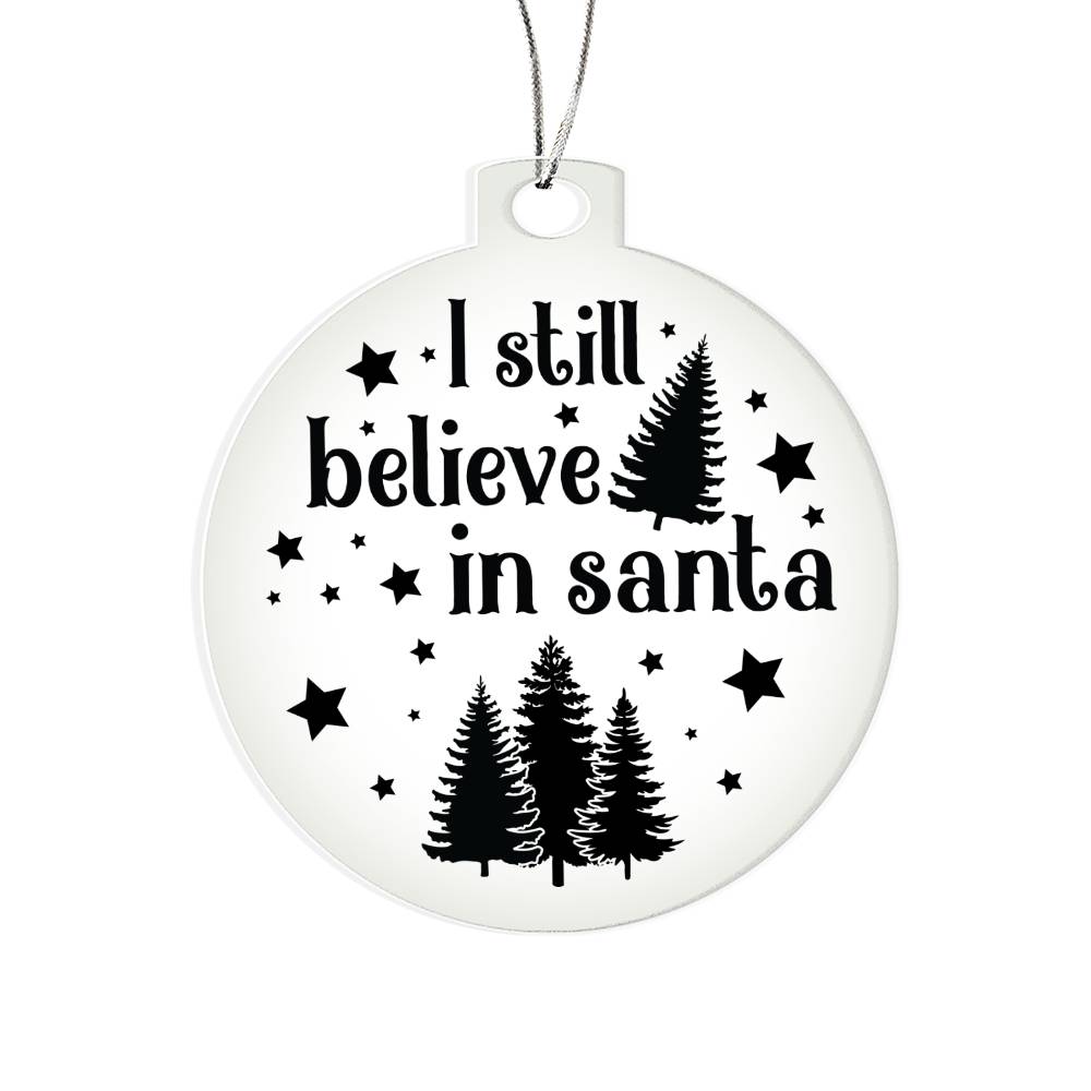 Family Christmas 010 - Acrylic Ornament