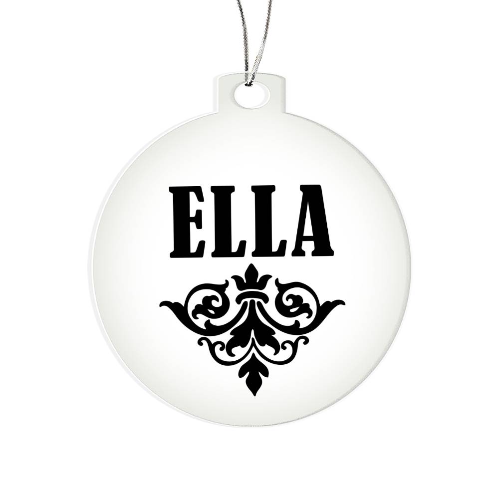 Ella v01 - Acrylic Ornament