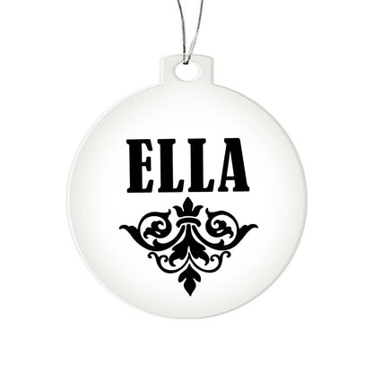 Ella v01 - Acrylic Ornament