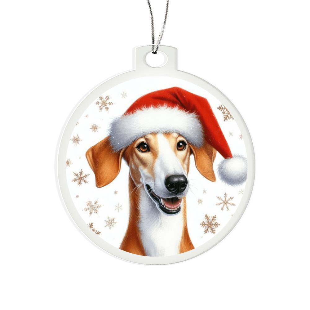 Christmas Dog - Ibizan Hound - Acrylic Ornament