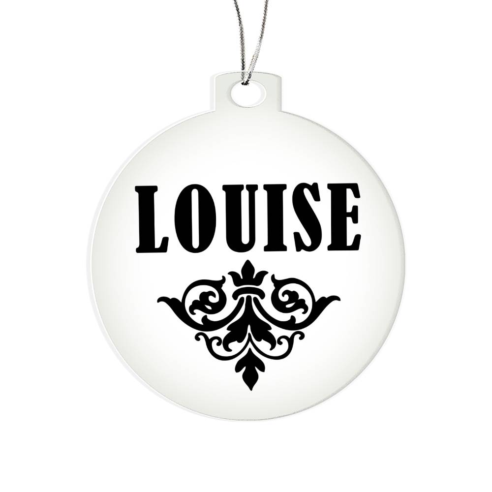 Louise v01 - Acrylic Ornament