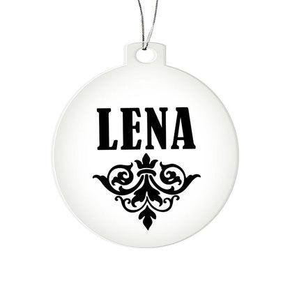 Lena v01 - Acrylic Ornament