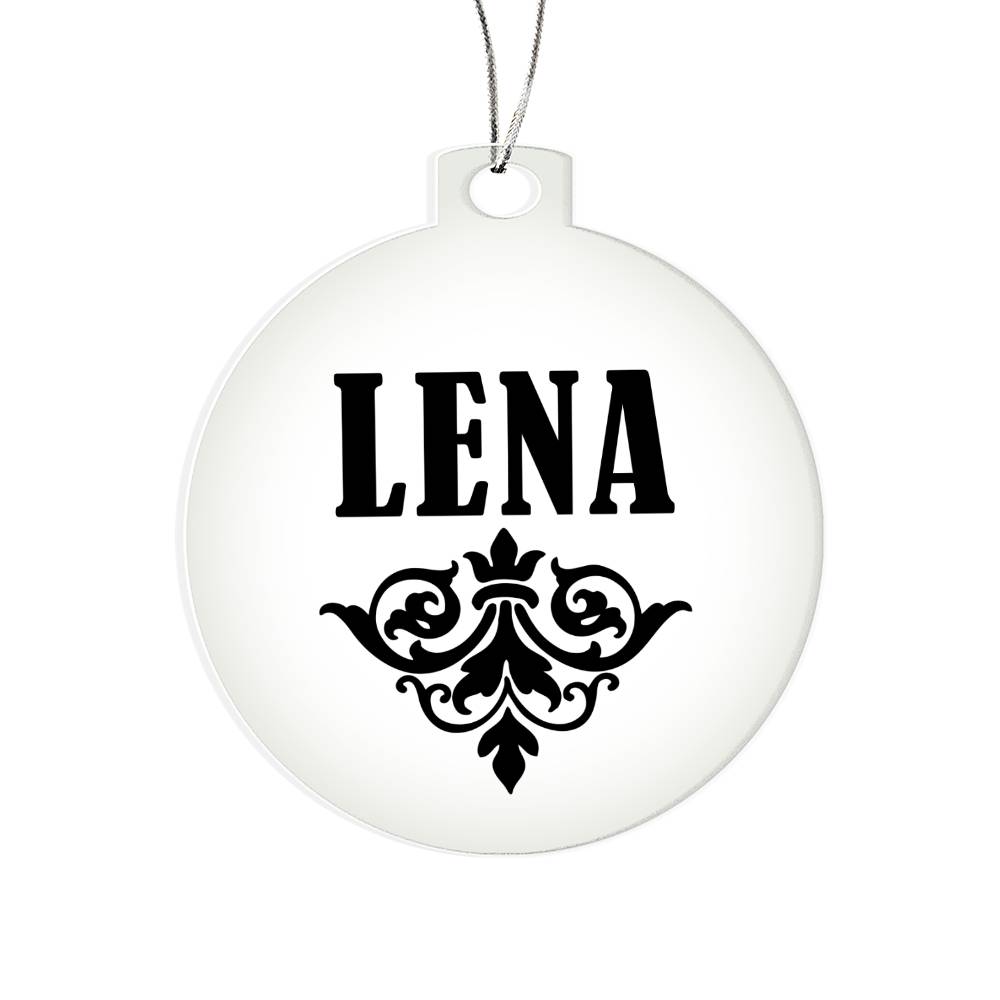 Lena v01 - Acrylic Ornament