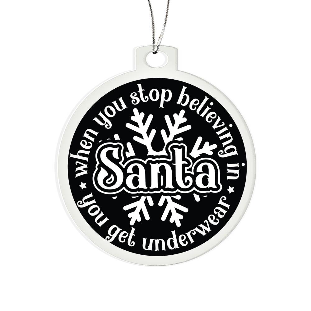 Family Christmas 018 - Acrylic Ornament