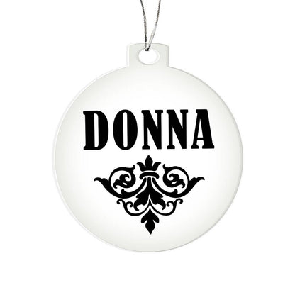 Donna v01 - Acrylic Ornament