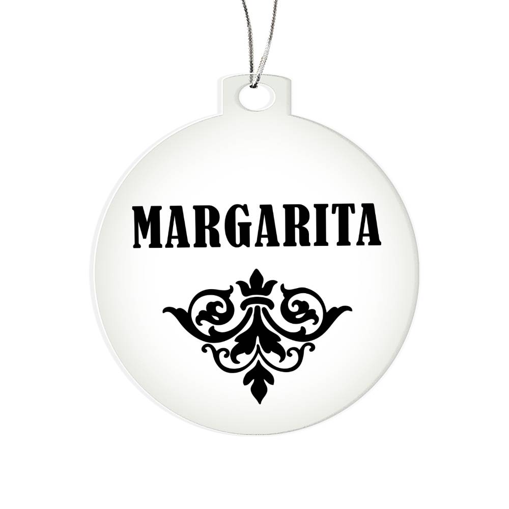 Margarita v01 - Acrylic Ornament