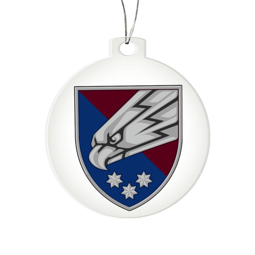 25th Airborne Brigade (Ukraine) - Acrylic Ornament