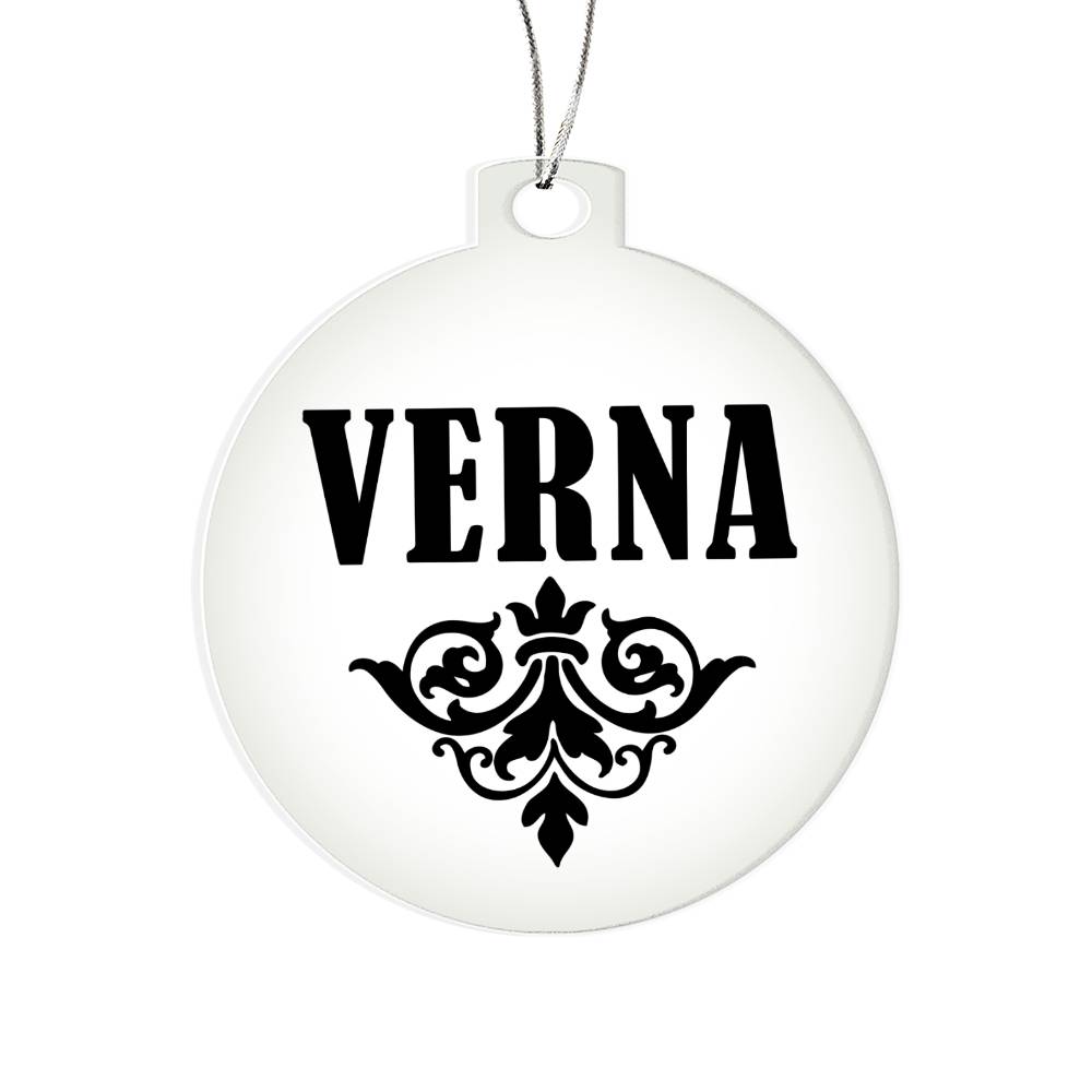 Verna v01 - Acrylic Ornament