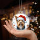 Christmas Dog - Australian Terrier - Acrylic Ornament