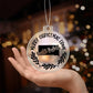 Merry Christmas From South Dakota - Acrylic Ornament
