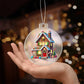 Christmas Gingerbread House 003 - Acrylic Ornament