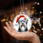 Christmas Dog - Sealyham Terrier - Acrylic Ornament