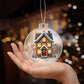 Christmas Gingerbread House 012 - Acrylic Ornament