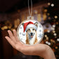 Christmas Dog - Portuguese Podengo Pequeno - Acrylic Ornament