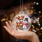 Cute Christmas Reindeer 021 - Acrylic Ornament