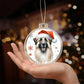 Christmas Dog - Anatolian Shepherd - Acrylic Ornament