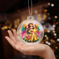 Cute Christmas Angel 021 - Acrylic Ornament